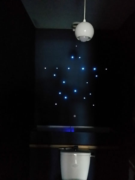 étoile de led